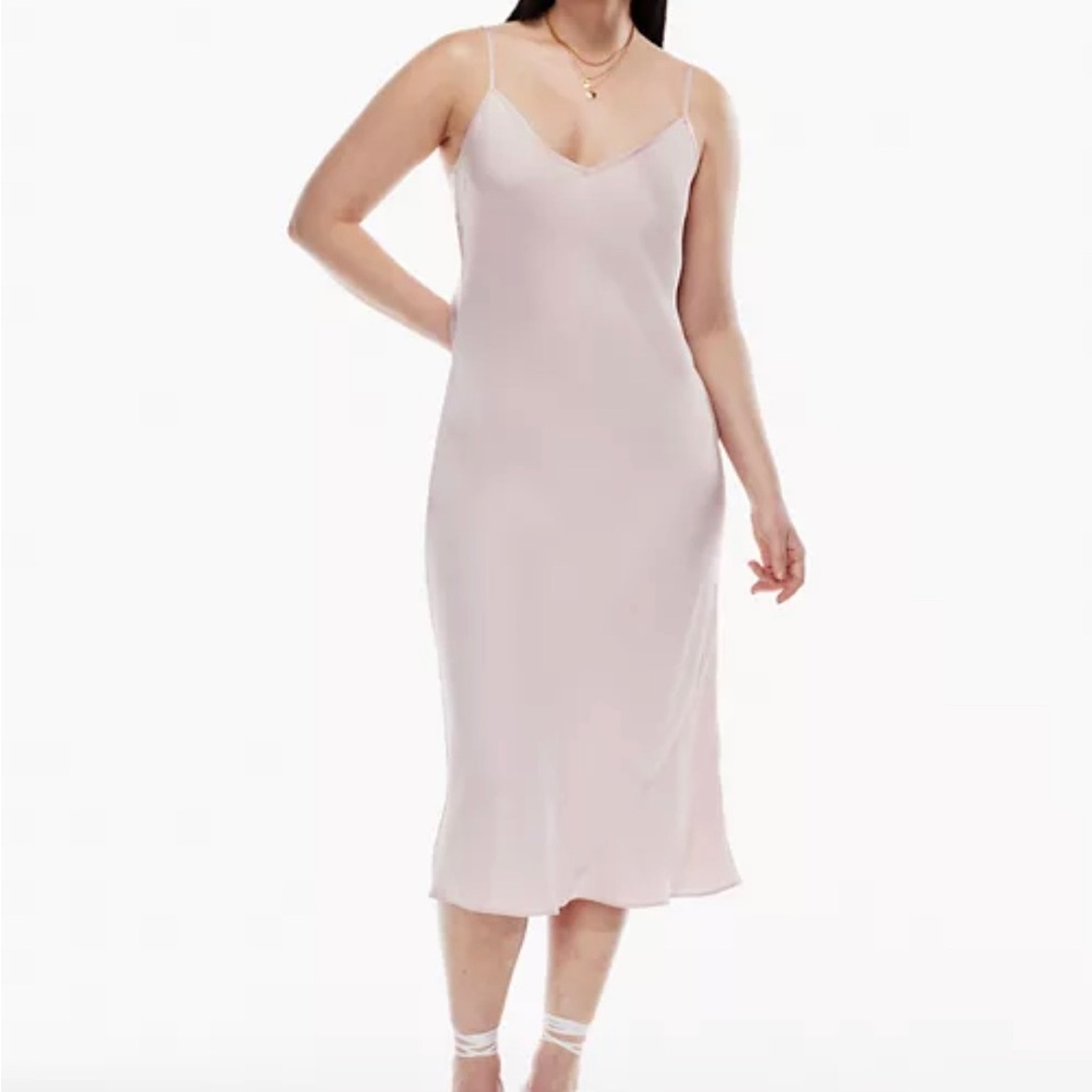 Wilfred Only Slip maxi dress (Vin Gris) size M